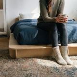 Abi Birch Bed Platform