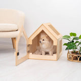Wooden Indoor Dog House