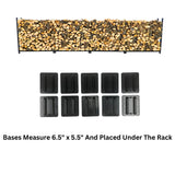 The Woodhaven 16ft Firewood Rack