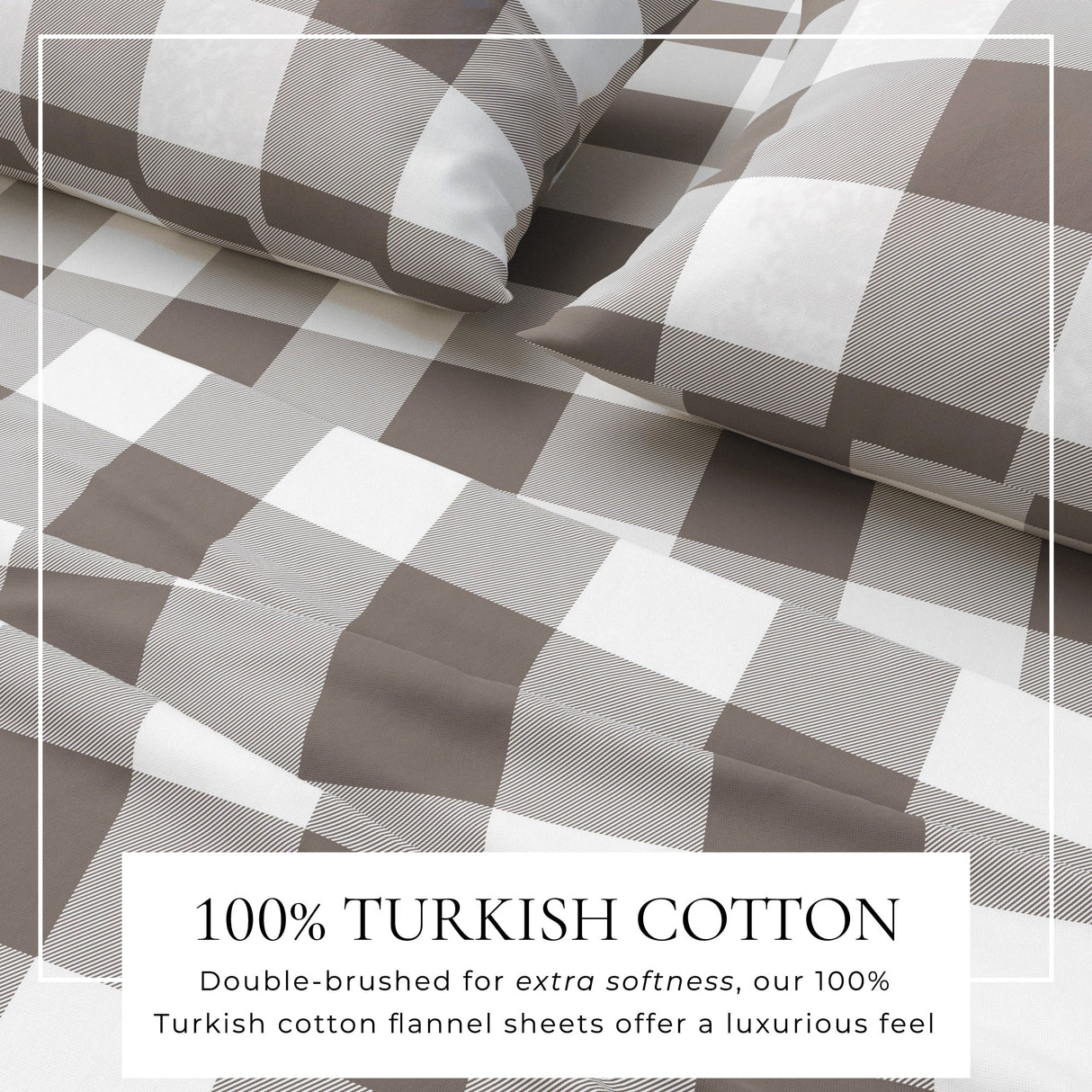 Turkish Cotton Flannel Sheet - Belle Collection