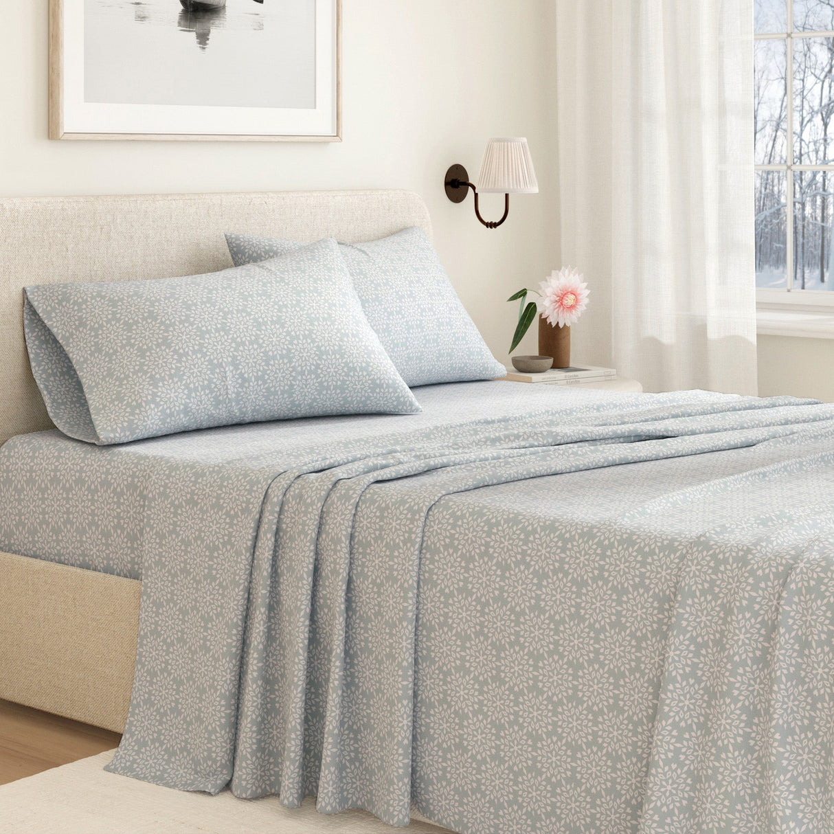 Turkish Cotton Flannel Sheet - Belle Collection