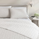 Cotton Honeycomb Waffle Garment Washed Quilt Set