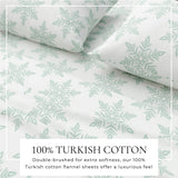 Turkish Cotton Flannel Sheet - Belle Collection