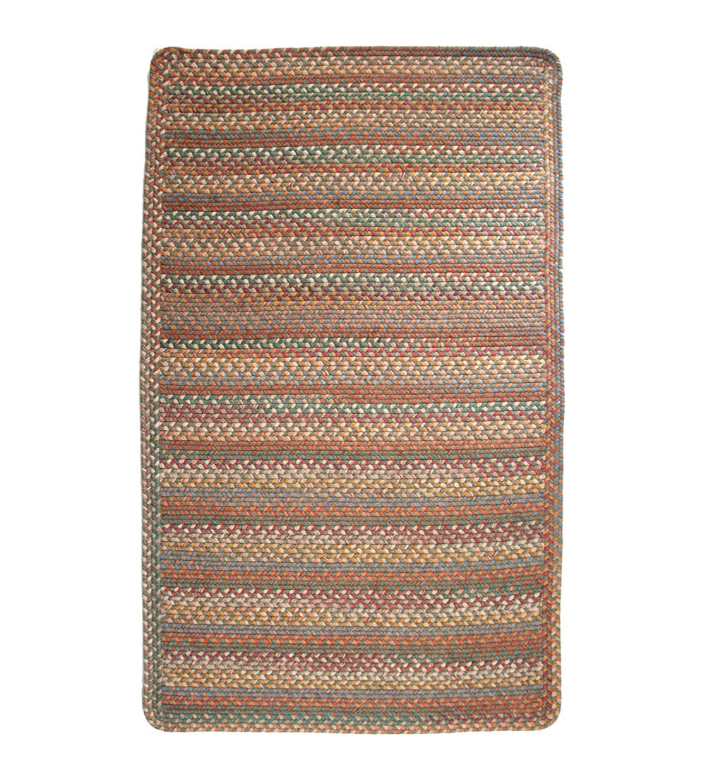 Northshire Multicolor Braided Wool Hearth Rug