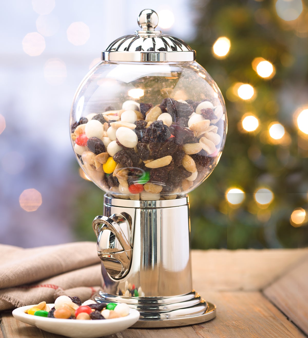 Glass Gumball Machine Ornament