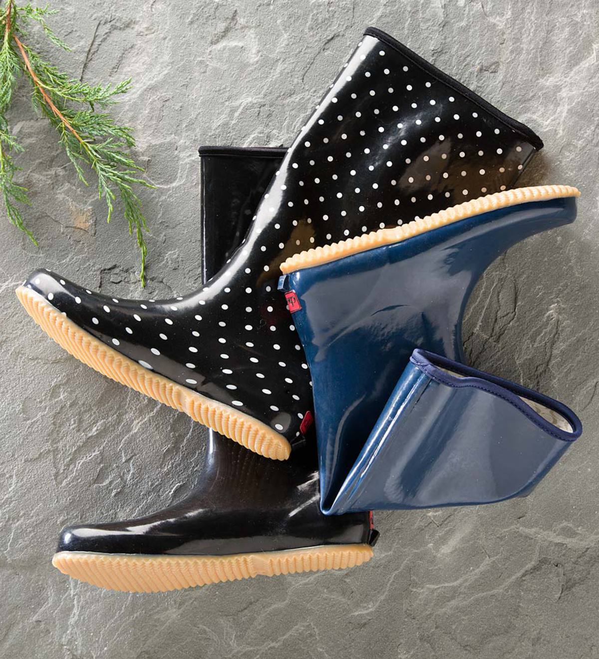 Packables store rain boots