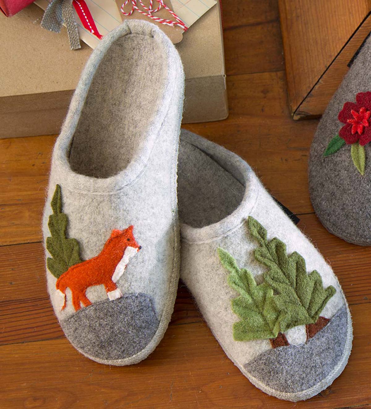 Austrian boiled 2024 wool slippers