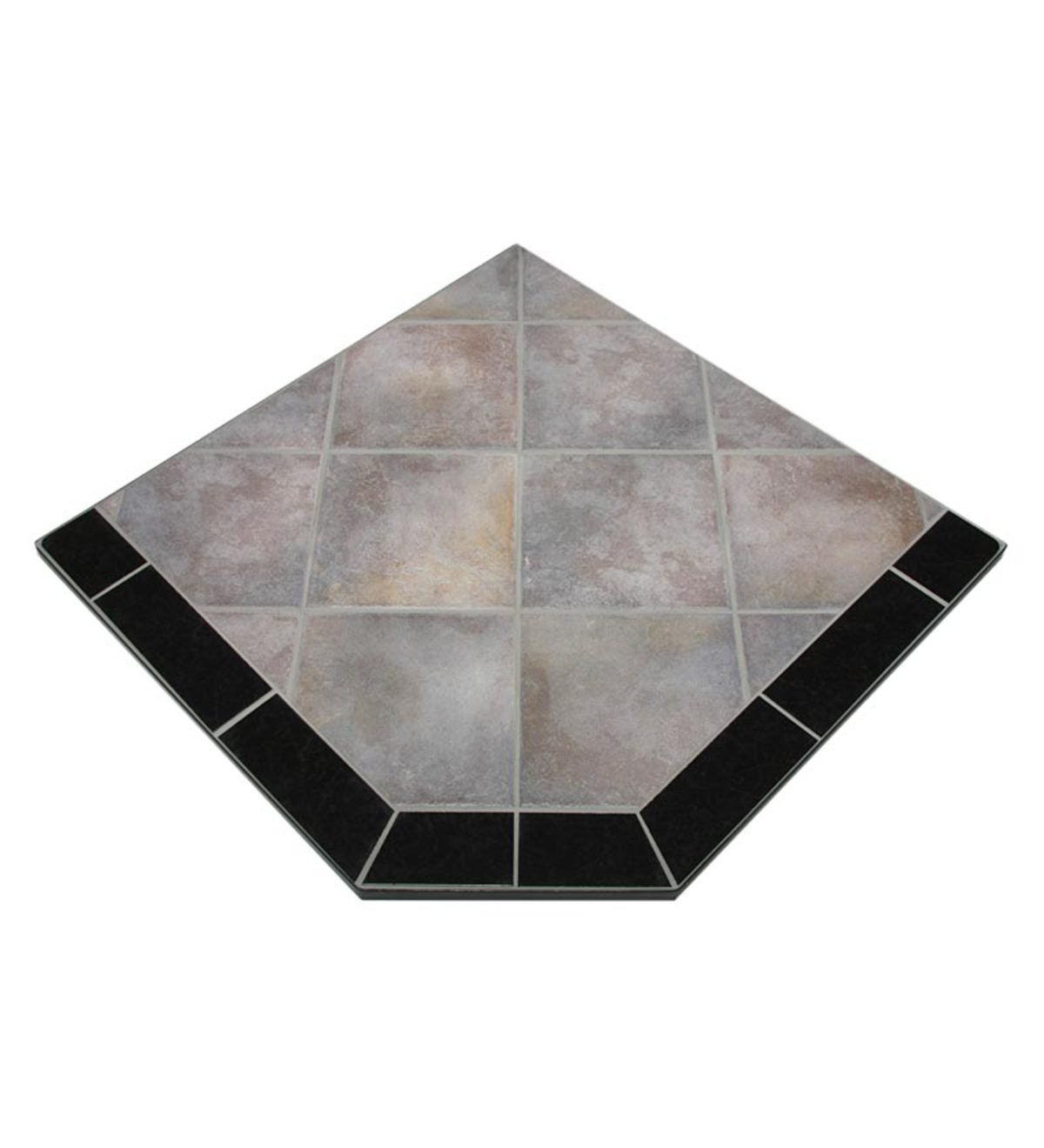 36”Tile Corner Hearth Pad