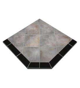 36”Tile Corner Hearth Pad