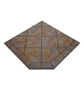 36”Tile Corner Hearth Pad