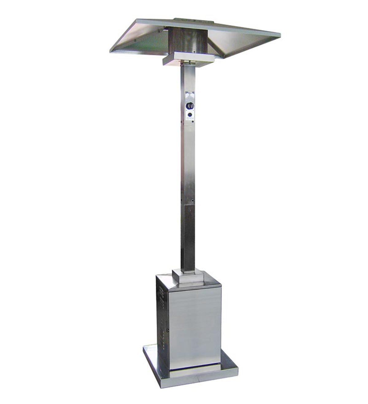 Stainless Steel Square Commercial Propane Patio Heater