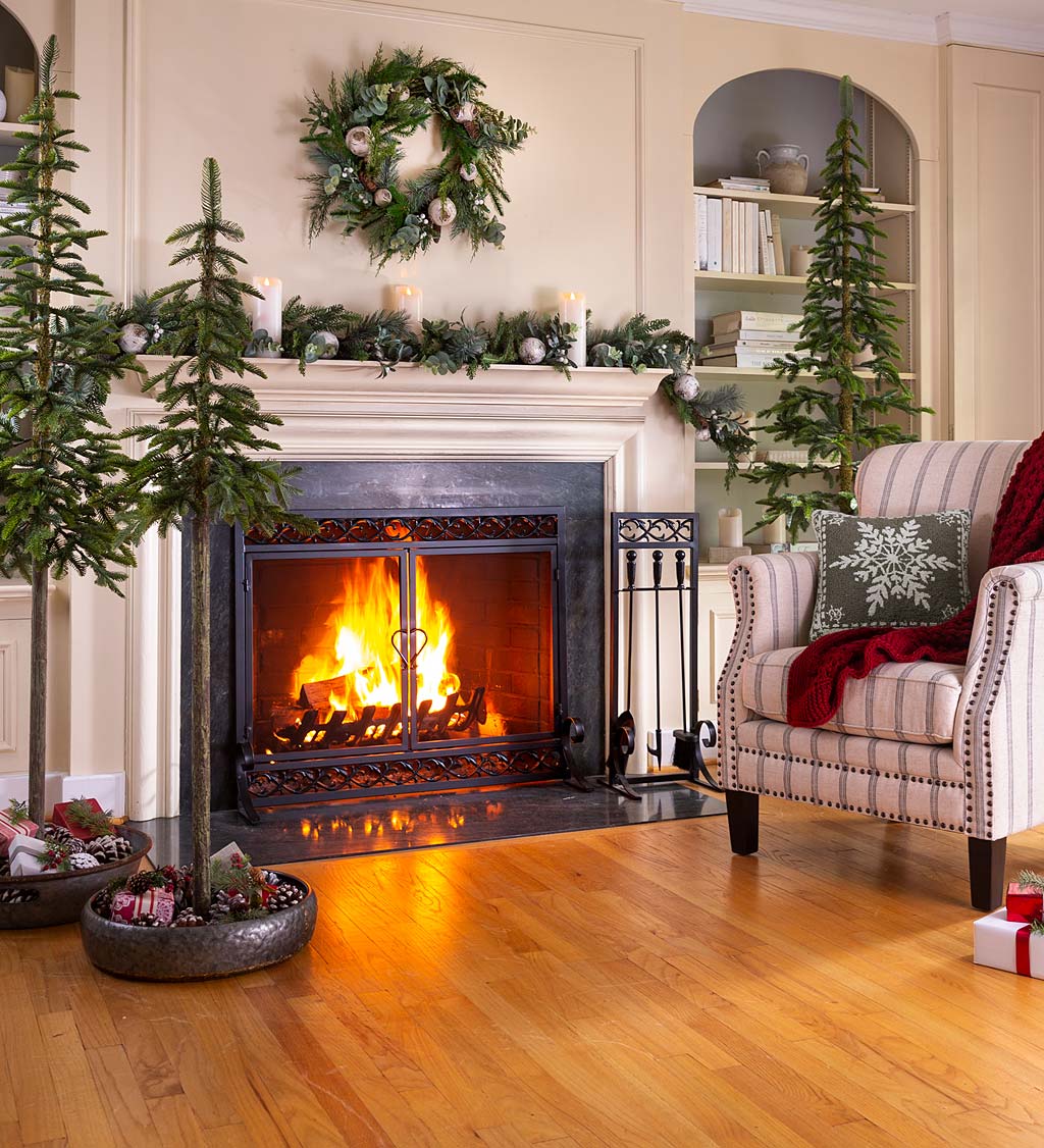 Downswept Slim Alpine Tree | Plow & Hearth