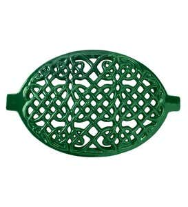 Cast Iron Celtic Knot Wood Stove Steamer