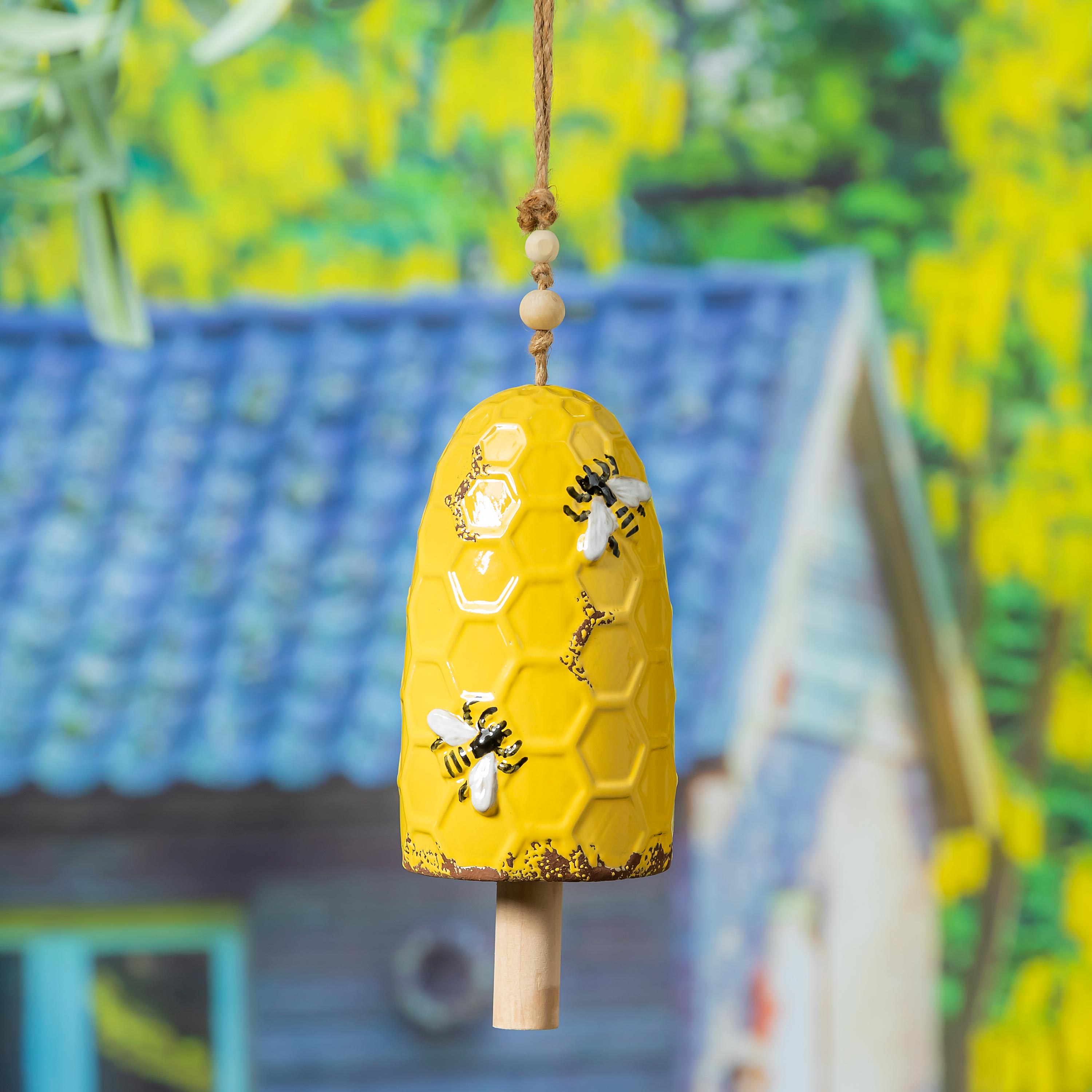 Bee Hive Garden Bell Chime