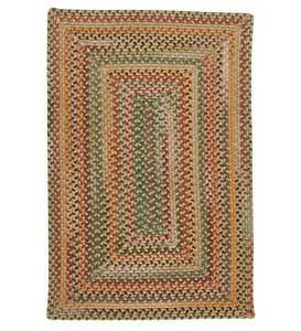 Oval Riverview Wool Blend Braided Rug
