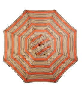 Deluxe Sunbrella Market Umbrella, 9' dia. - Jockey Red