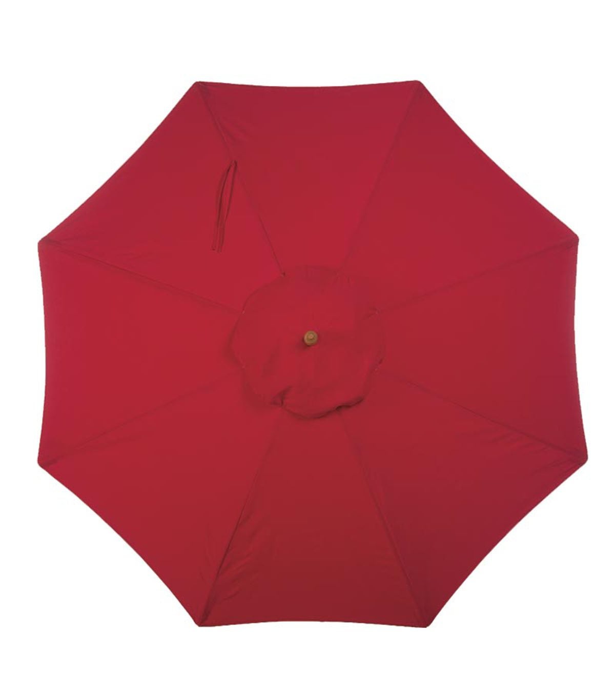 Deluxe Sunbrella Market Umbrella, 9' dia. - Jockey Red