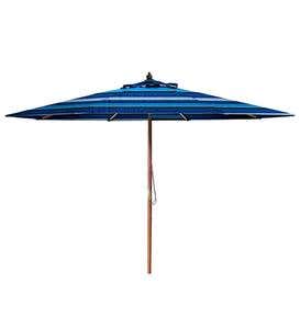 Deluxe Sunbrella Market Umbrella, 9' dia. - Jockey Red