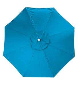 Deluxe Sunbrella Market Umbrella, 9' dia. - Jockey Red