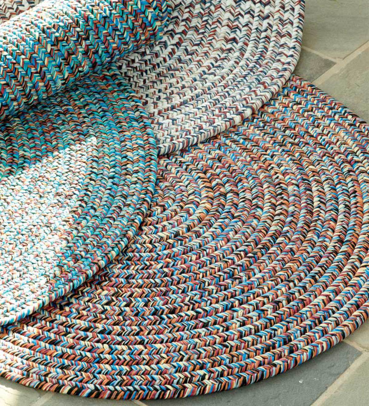 3' x 5' Oval Braided Rug