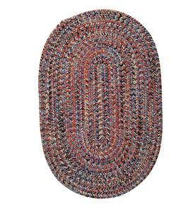 3' x 5' Oval Braided Rug