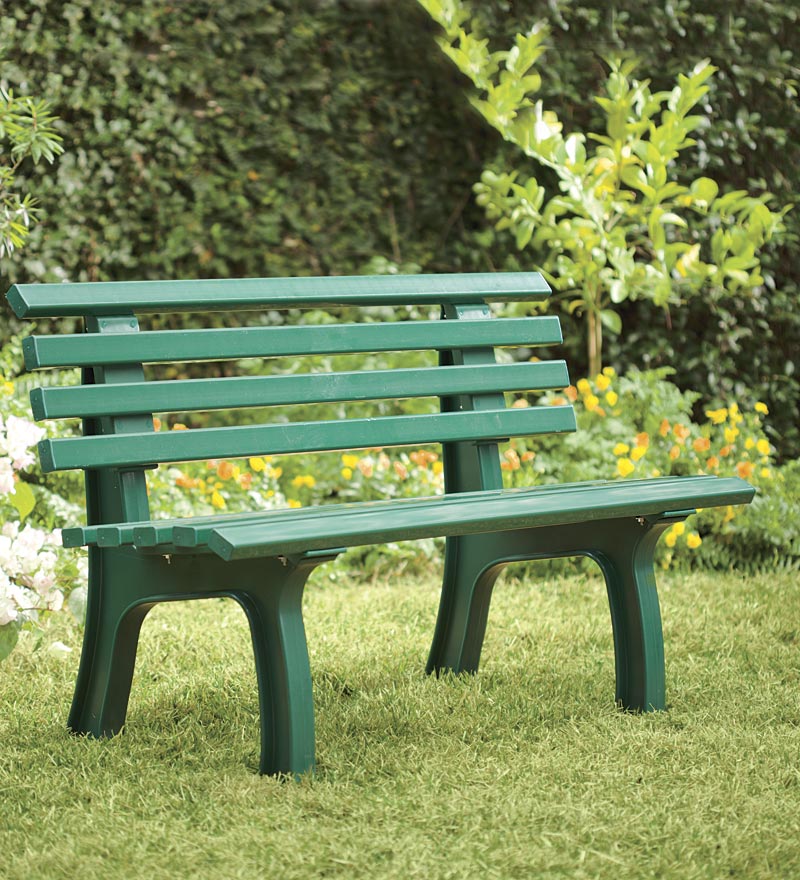 Small backless garden online bench