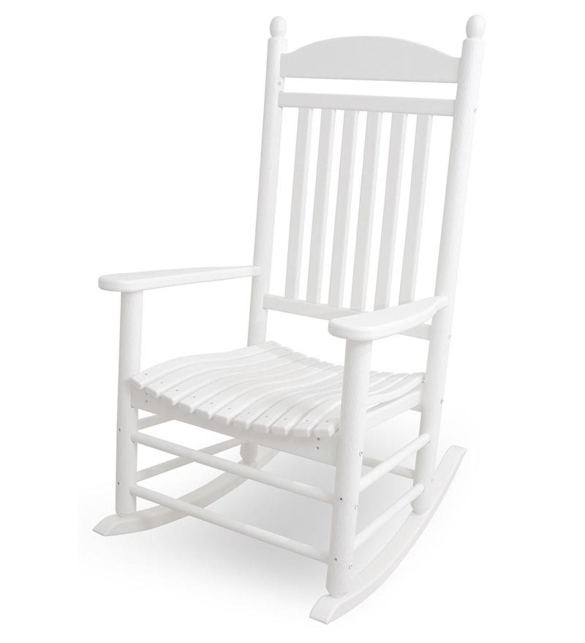 Outdoor POLYWOOD® Jefferson Rocking Chair - White