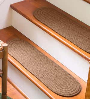 15 Skid-Resistant Stair Treads, 16 Colors/4 Sizes