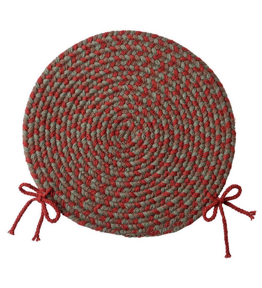 Round braided chair pads new arrivals