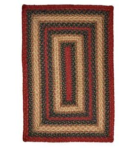 Somerset Jute Rectangle Braided Rug, 8' x 10'