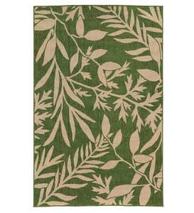 5'3”x 7'6”Seaside Leaf Area Rug