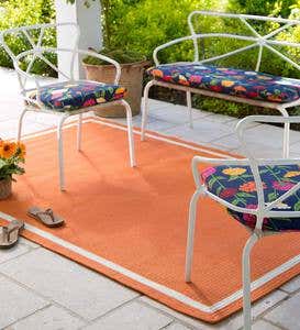 Sunshine Seating Set in Aluminum and Wicker