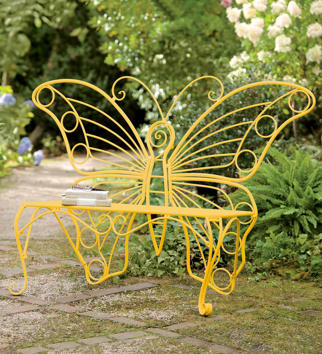 Butterfly bench 2024 for garden