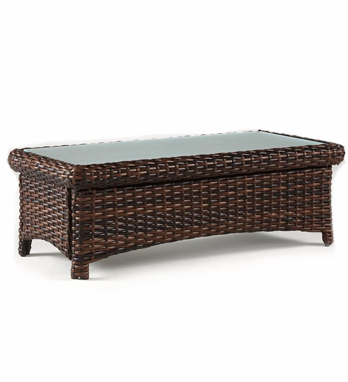 St. Tropez Wicker Outdoor Coffee Table