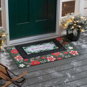 Holiday Florals Layering Mat