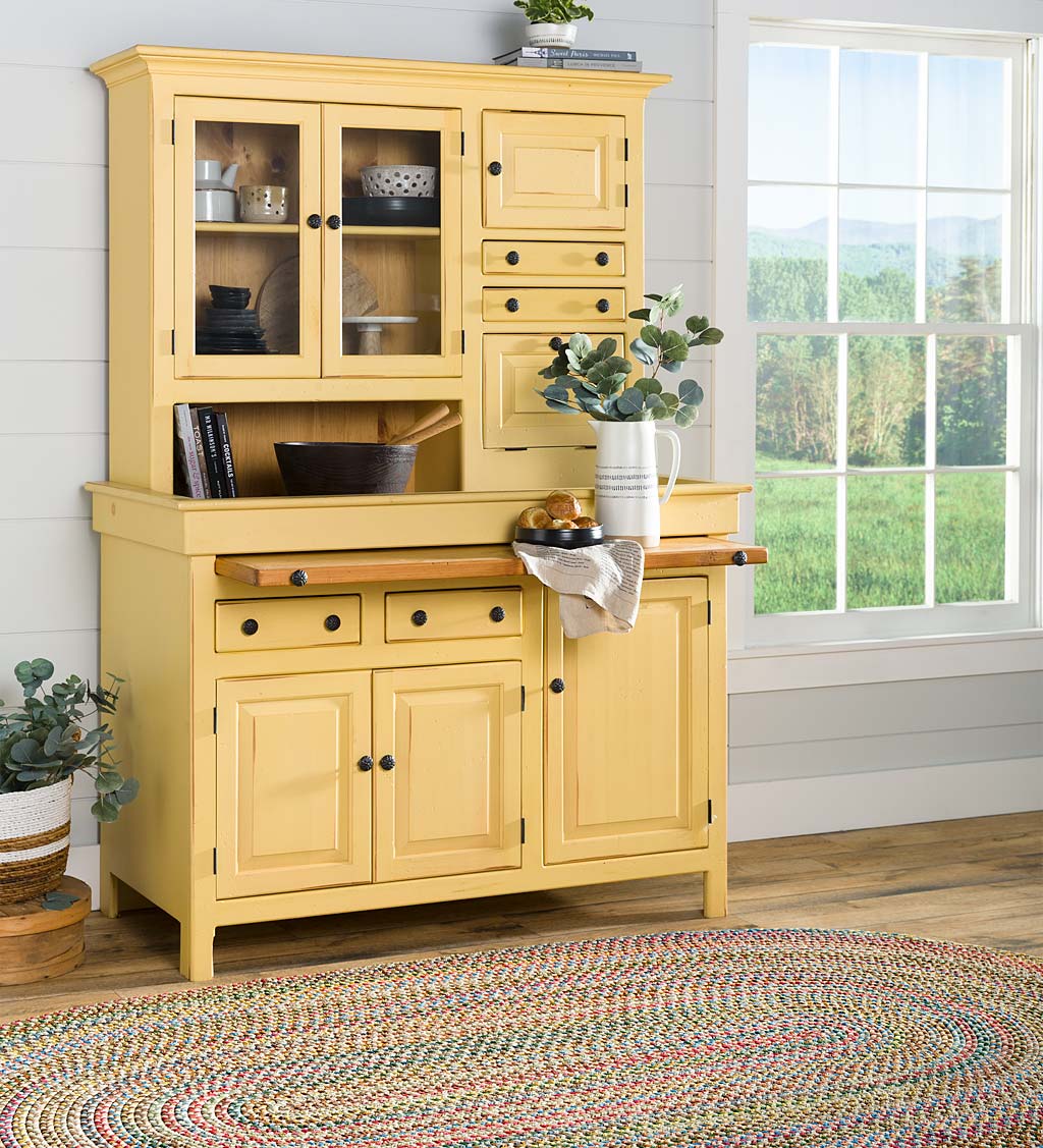 Large Painted Finish Conestoga Cupboard