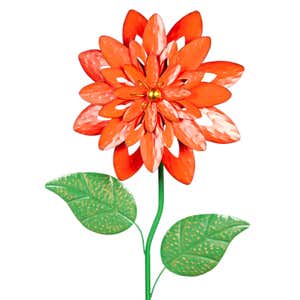 Oversized Dahlia Garden Stake