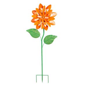 Oversized Dahlia Garden Stake