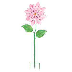 Oversized Dahlia Garden Stake