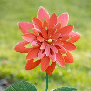 Oversized Dahlia Garden Stake