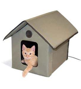 Waterproof Heated Outdoor Cat House