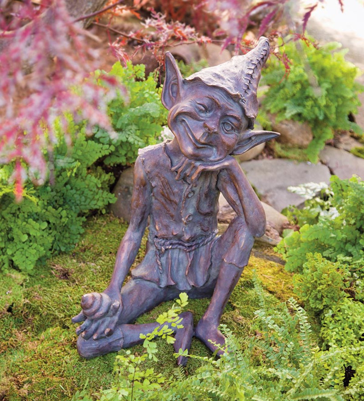 Resin Pixie Garden Statue