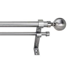 Ball Finial Double Rod Set