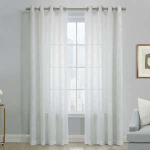 Emery Sheer Grommet Top Curtain Panel