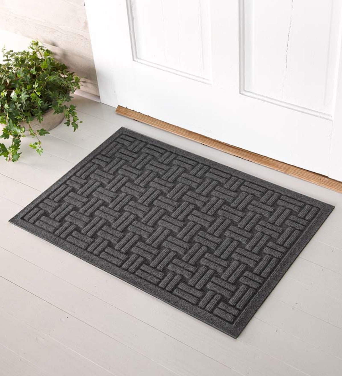 Cushioned Basket Weave Mats