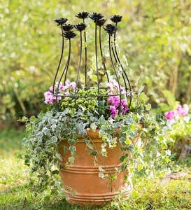 Metal Planter Trellis