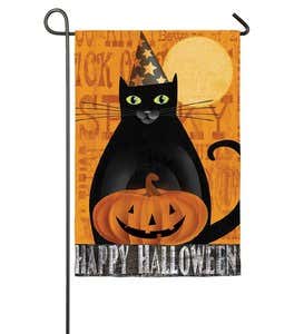 Halloween Night Double-Sided Garden Flag