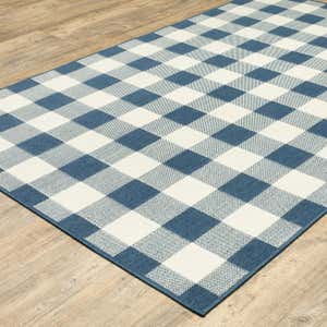 Buffalo Plaid Indoor and Outdoor Polypropylene Rug