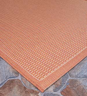 Veranda Textured Indoor/Outdoor Polypropylene Rug, 2'3" x 11'9" Runner