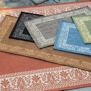 Veranda Border Indoor/Outdoor Rug